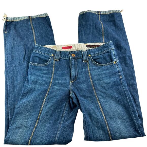 Adriano Goldschmied AG The Convertible Women’s Jeans - Baggy, Mid-Rise, Trending - Picture 1 of 9